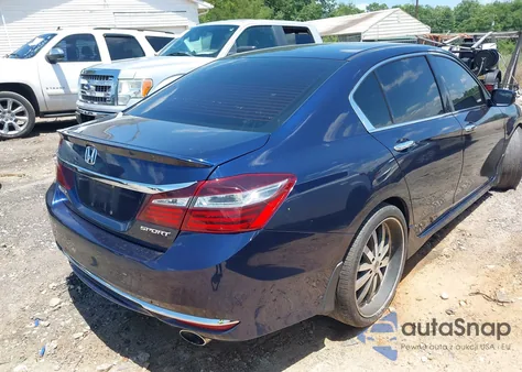 2017 Honda Accord Sport from USA, damaged, VIN 1HGCR2F57HA033411